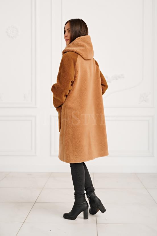 Стильное пальто из шерсти фото №5